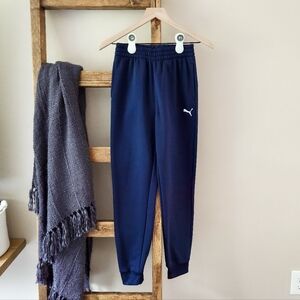 Puma Tech Fleece Joggers – Navy – Youth Size XL